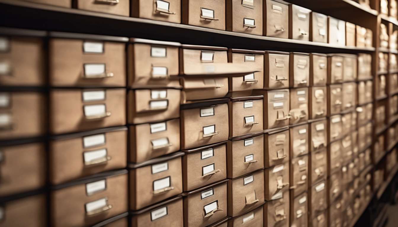Archivsysteme Bewahren Geschäftsakten Der Erwachsenenbranche